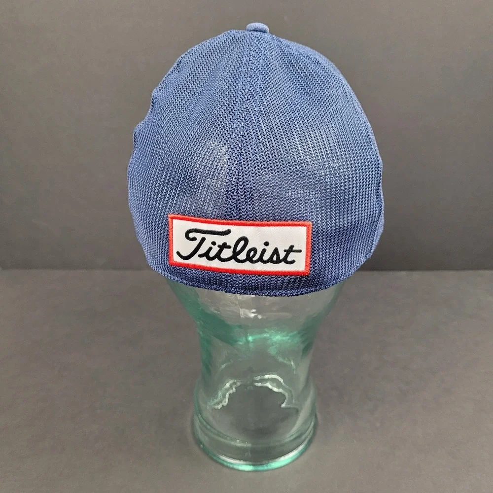Titleist ProV1 Foot Joy Collaboration Mesh Golf Hat Size Medium/Large Fitted